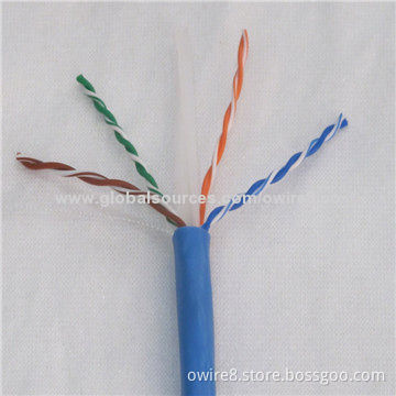 UTP cat6 cable networking cable, CMR, CMP with UL certificate